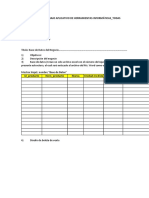 Esquema de Trabajo Aplicativo de Herramientas Informáticas