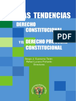 Nuevas Tendencias Del Derecho Constitucional y Derecho Procesal Constitucional