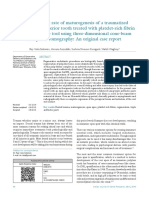 Cvekk pulpotomia parcial en dientes permanentes