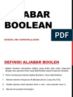 12,13,14 - Aljabar Boolean - 1111