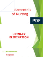 Fundamentals of Nursing: Urinary Elimination, Catheterization, Ostomy Care & Pain Management