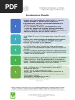 PROCEDIMIENTO DE TITULACION DEL TECNOLOGICO NACIONAL DE MEXICO