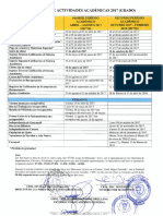 Calendario Academico 2017 2018