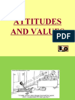 Attitudes and Values 1