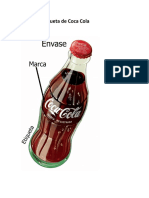 Envase y Etiqueta de Coca Cola