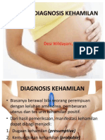 Prinsip Diagnosis Kehamilan