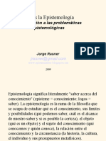 Presentacion. Qué Es La Epistemología - Introducción...