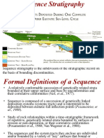 Sequence Stratigraphy Is The Subdivision of The Stratigraphic Record On The Basis of Bounding Discontinuities