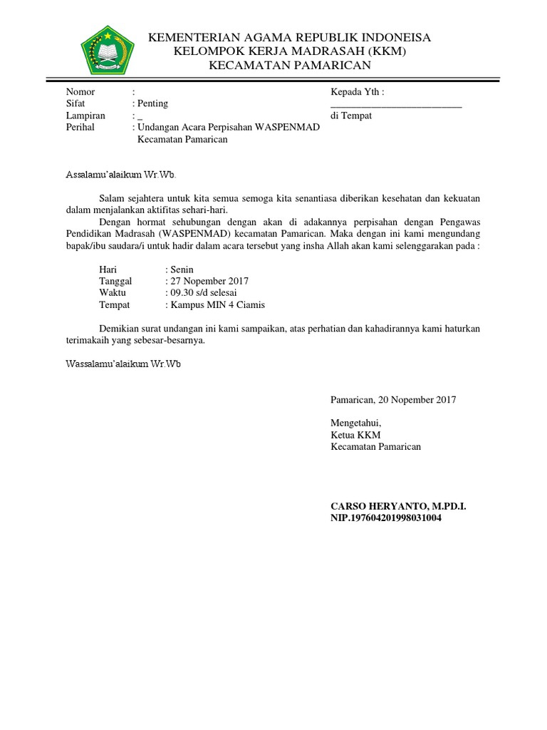 850+ Contoh Undangan Acara Perpisahan Gratis Terbaru