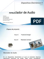 Mezclador de Audio de 3 Canales con Amplificadores Operacionales