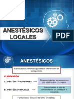 Anestésicos Locales. Resumen.