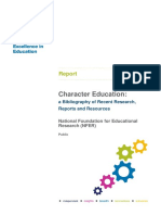 Character Education:: A Bibliography of Recent Research, Reports and Resources
