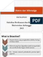 Bioaktif Mikro Dan Makroalga - Patmawati
