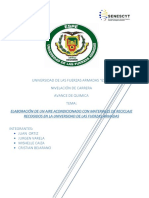 Intervencion de La Quimica en El Proyecto