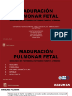 Maduracion Pulmonar