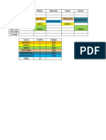 Horario 2016