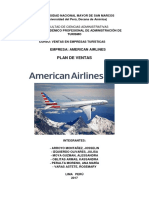Plan de Ventas American Airlines