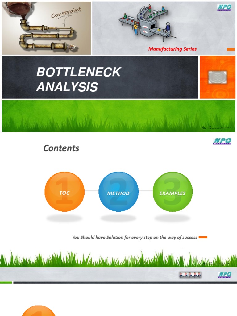 Bottleneck Analysis for Managers | PDF | Systems Science | Systems Theory