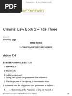 Criminal Law Book 2 - Title Three - Philippine Law Reviewers