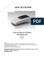 PARTNER 200 Manual Utilizare
