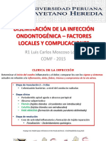 Diseminación de La Infección Ondontogénica - Factores Locales