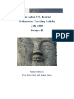 The Asian EFL Journal Professional Teaching Articles July 2010