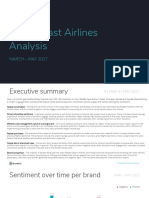 Middle East Airlines Analysis: March - May 2017