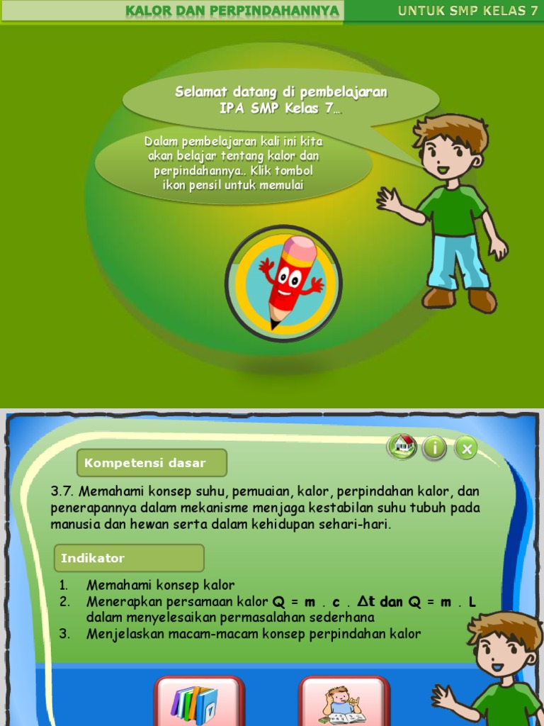 Kalor Dan Perpindahannya Smp Kelas 7