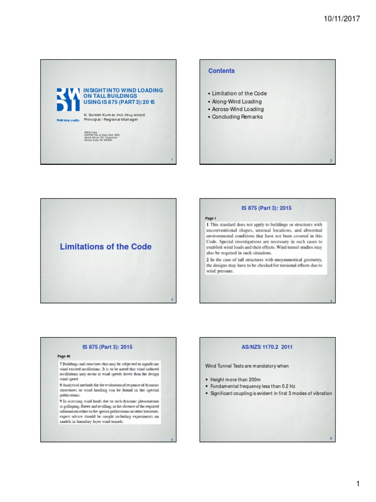 Wind Load Analysis for 120m Buildings | PDF | Wind Tunnel | Wound