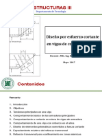 Diseño Por Esfuerzo Cortante en Vigas de Concreto Armado