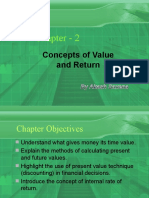 Chapter - 2: Concepts of Value and Return
