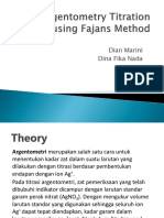 Argentometry (metode fajans).ppt