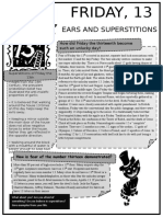 Friday 13th Fears and Superstitions