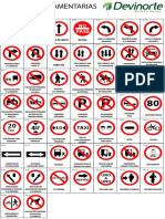 Señales Reglamentarias PDF