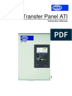 ATI Instruction Manual Transfer Panel PDF