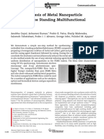 In Situ Synthesis of Metal Nanoparticle