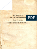 Historia de La Revolucion Colombia JM Restrepo Tomo 03