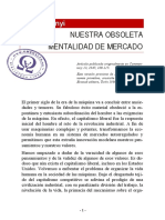Polanyi, K., Nuestra Obsoleta Mentalidad de Mercado PDF