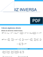 Matriz Inversa