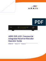 ARRIS DSR-4201 Operator Guide