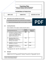 MMFU 5053 - Engineering Optimization