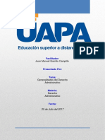 Generalidades Del Derecho Administrativo