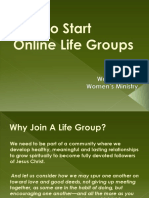 WM How to Start Online Life Groups
