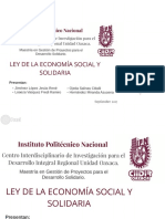 Exposición Ley Economia Social y Solidaria