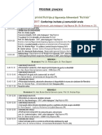 Program Stiintific Final Nutrisur NMV 2017