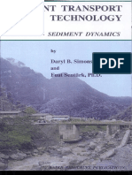 Sediment Transport Technology by Daryl B Simons Fuat Şenturk PDF