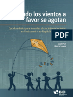 Cuando Los Vientos a Favor Se Agotan Oportunidades Para Fomentar El Crecimiento Inclusivo en Centroamerica y Republica Dominicana