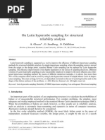 OLSSON, A. on Latin Hypercube Sampling for Structural Reliaility Analisys