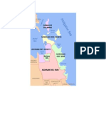 Map of CARAGA Region