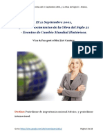Los Eventos Terroristas del 11 Septiembre 2001, y La Obra del Siglo 21 - México